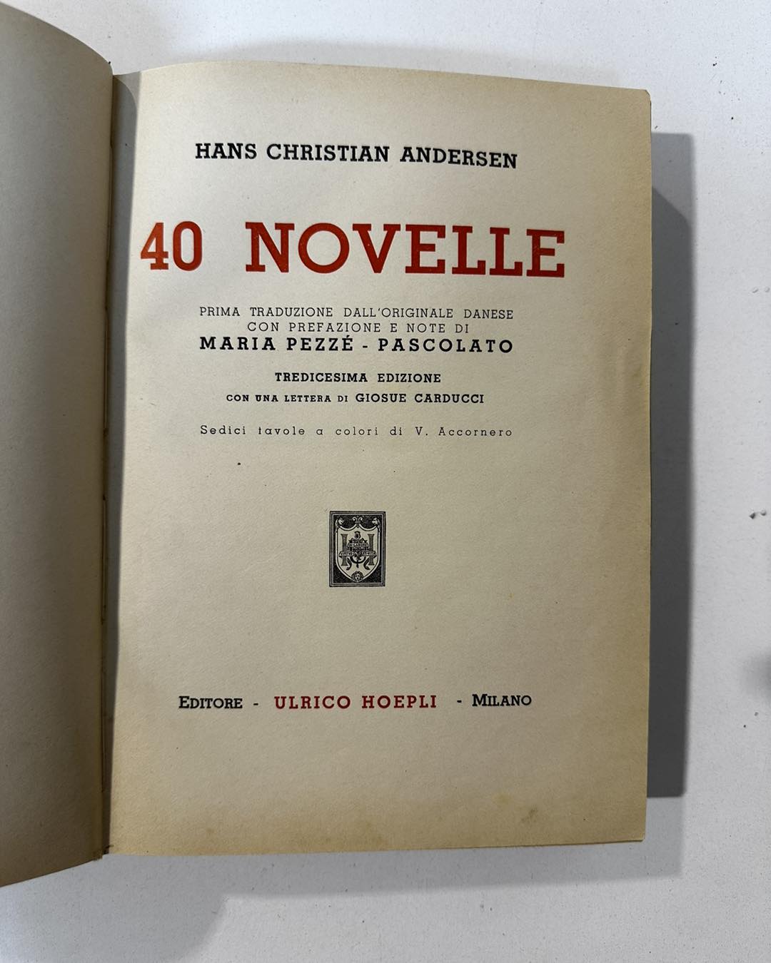 Libro "Quaranta Novelle" di Hans Christian Andersen - immagine 8