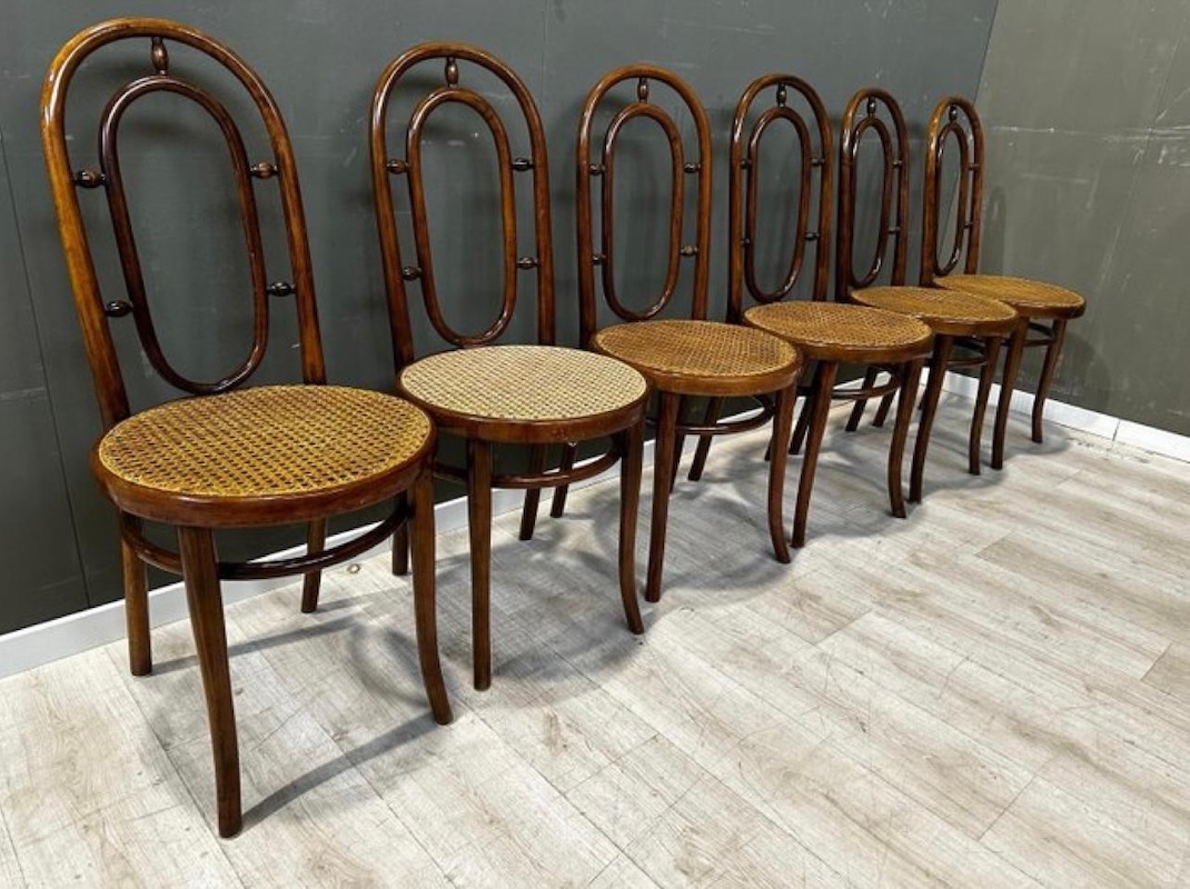 Set 6 sedie Thonet n°33