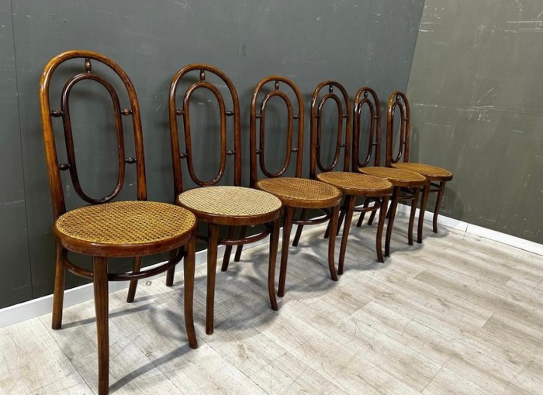 Set 6 sedie Thonet n°33 - immagine 20