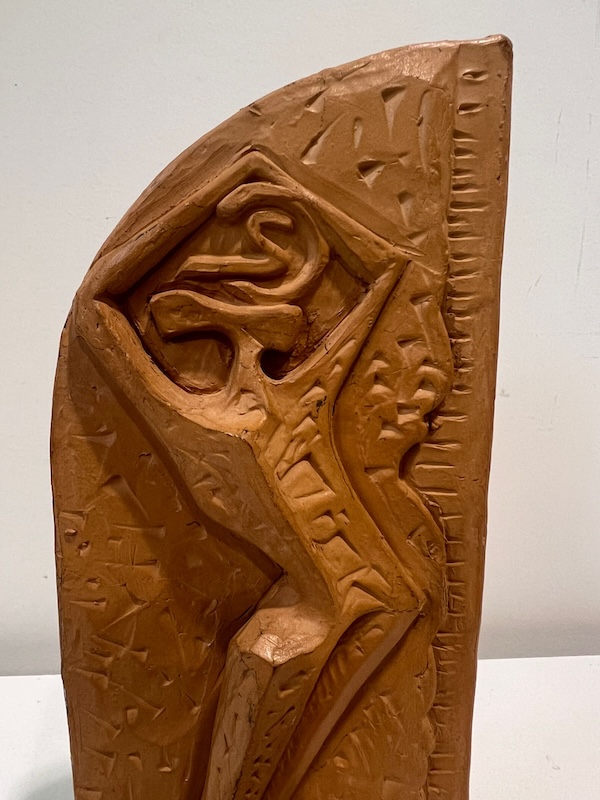 Scultura "Danzatrice" in terracotta di Orazio Barbagallo - immagine 3