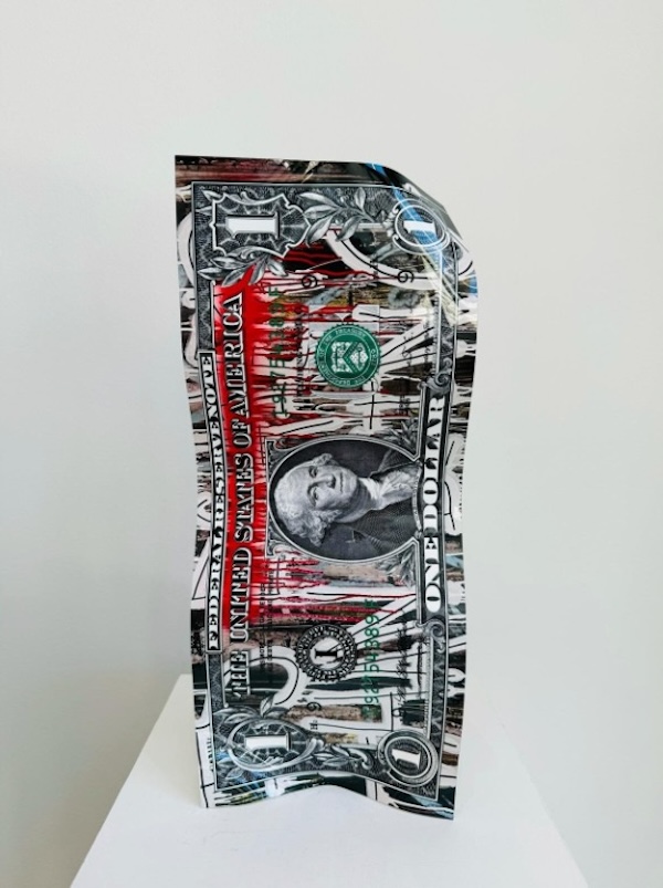 Opera artistica "One dollar street" di Karl Lagasse