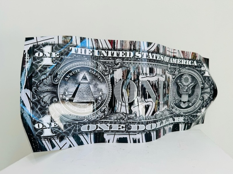 Opera artistica "One dollar street" di Karl Lagasse - immagine 2
