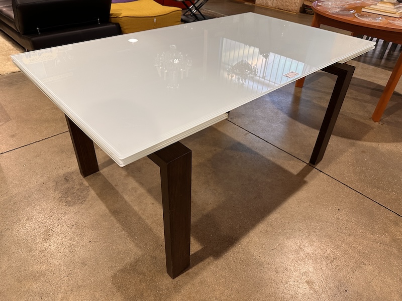 Tavolo Calligaris allungabile in vetro