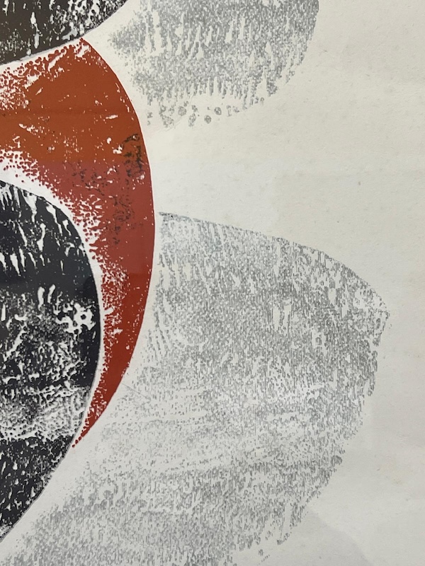 Litografia di Gino Bogoni 54/150 dal titolo "Materiche" - immagine 3