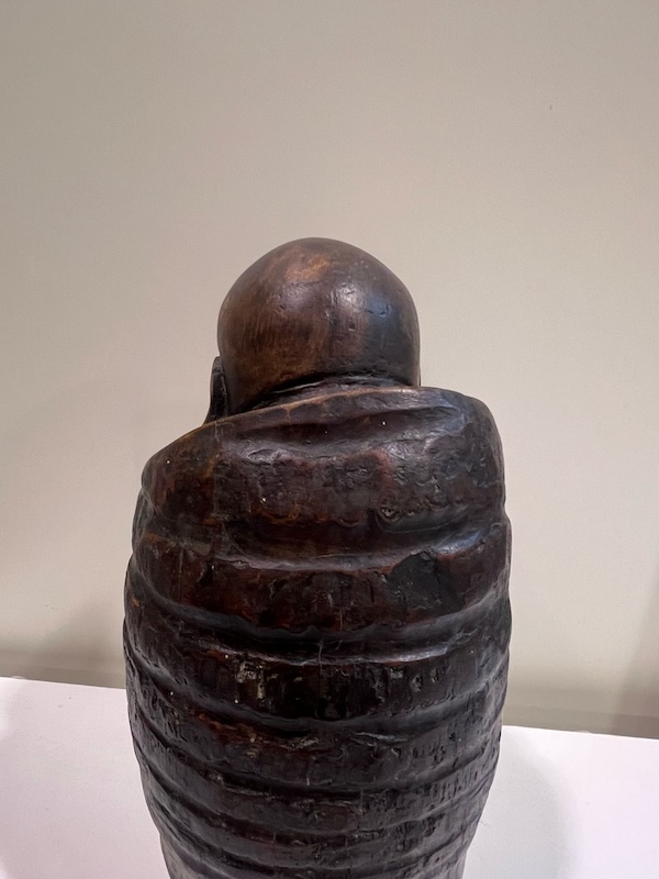 Scultura antica in bamboo cinese - immagine 4