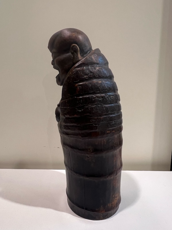 Scultura antica in bamboo cinese - immagine 3