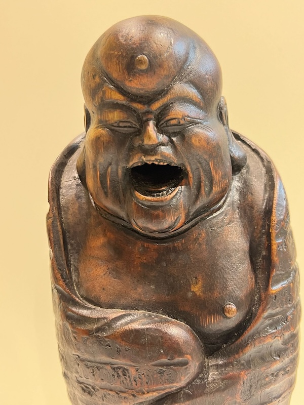 Scultura antica in bamboo cinese - immagine 6
