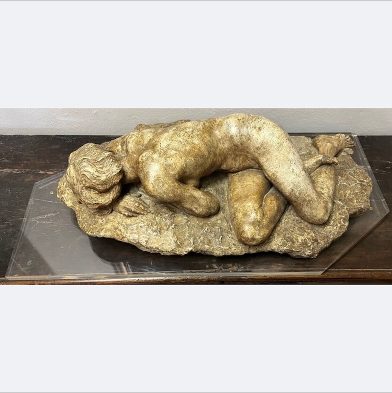 Scultura di Annibale de Lotto "Pudicizia" - immagine 2