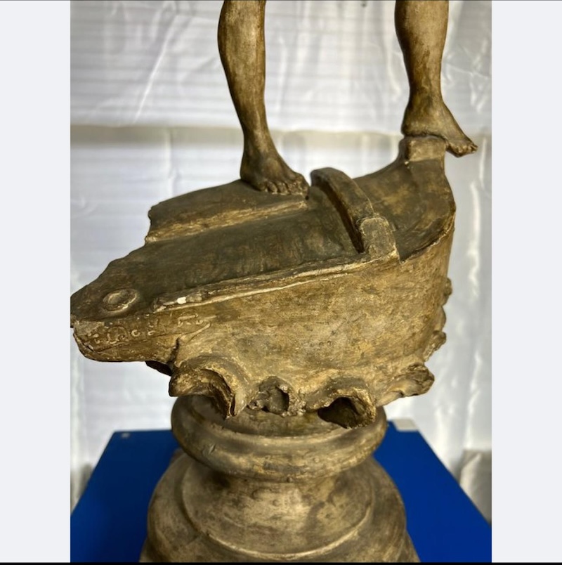 Scultura di Annibale de Lotto "Modello per un monumento al marinaio" - immagine 7
