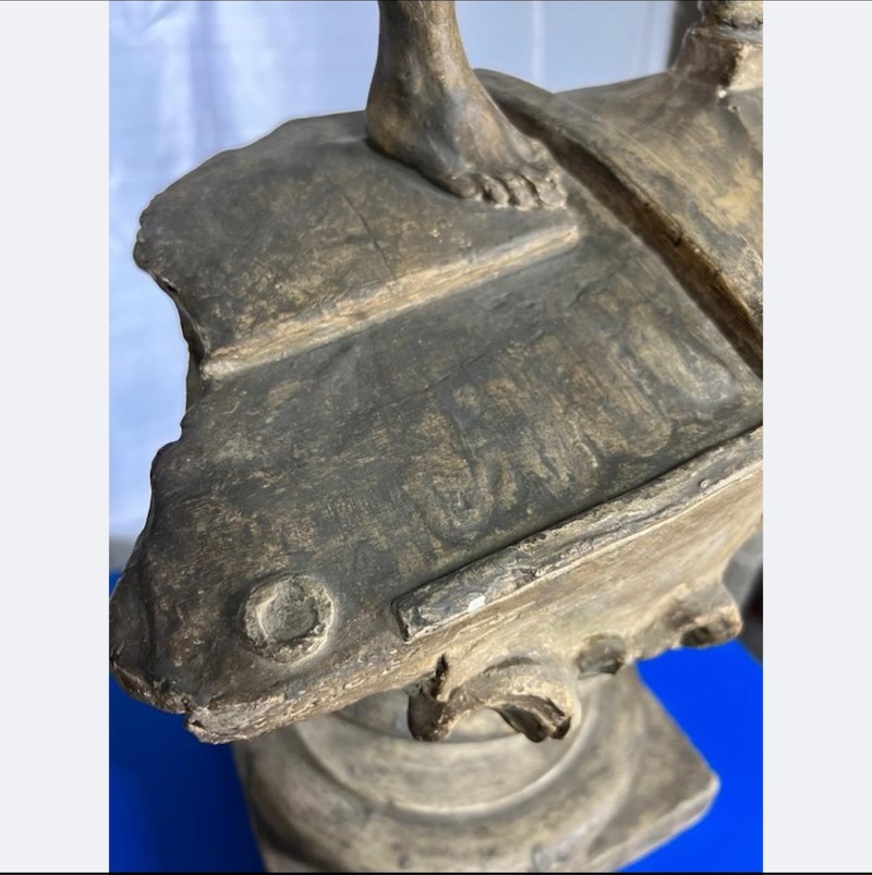 Scultura di Annibale de Lotto "Modello per un monumento al marinaio" - immagine 11