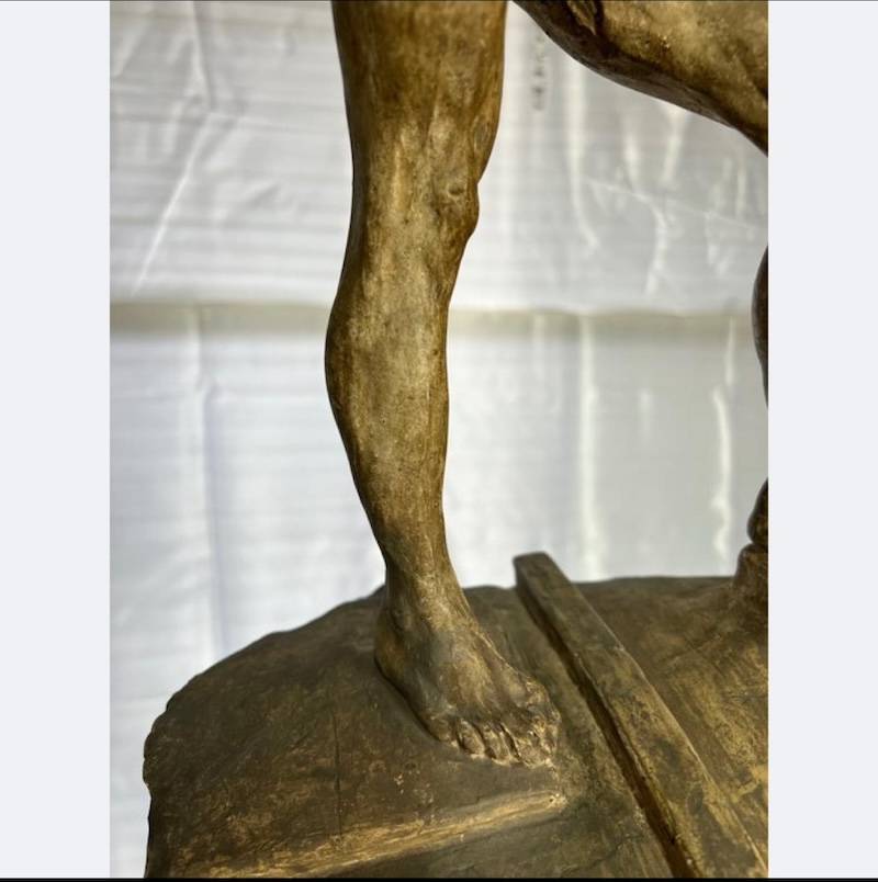 Scultura di Annibale de Lotto "Modello per un monumento al marinaio" - immagine 19