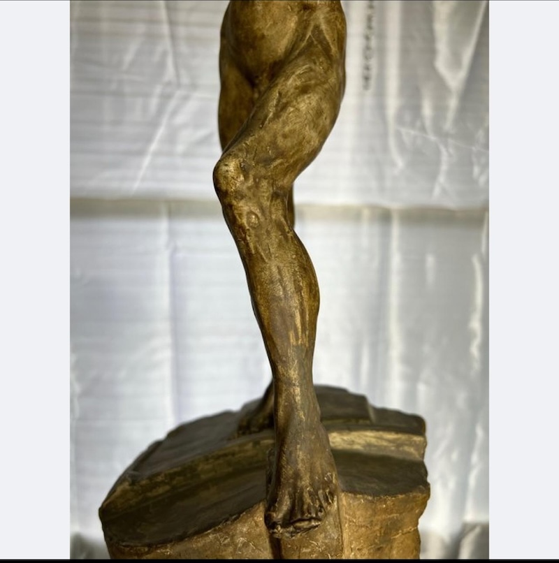 Scultura di Annibale de Lotto "Modello per un monumento al marinaio" - immagine 3