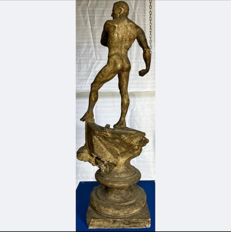 Scultura di Annibale de Lotto "Modello per un monumento al marinaio" - immagine 6