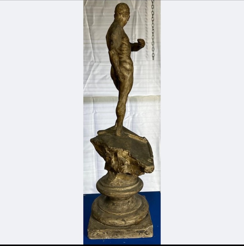 Scultura di Annibale de Lotto "Modello per un monumento al marinaio" - immagine 18