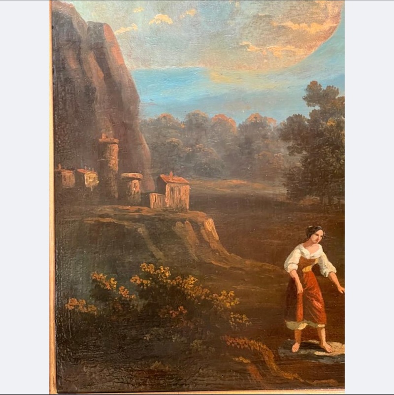 Dipinto scuola italiana (1788) olio su tavola - immagine 14