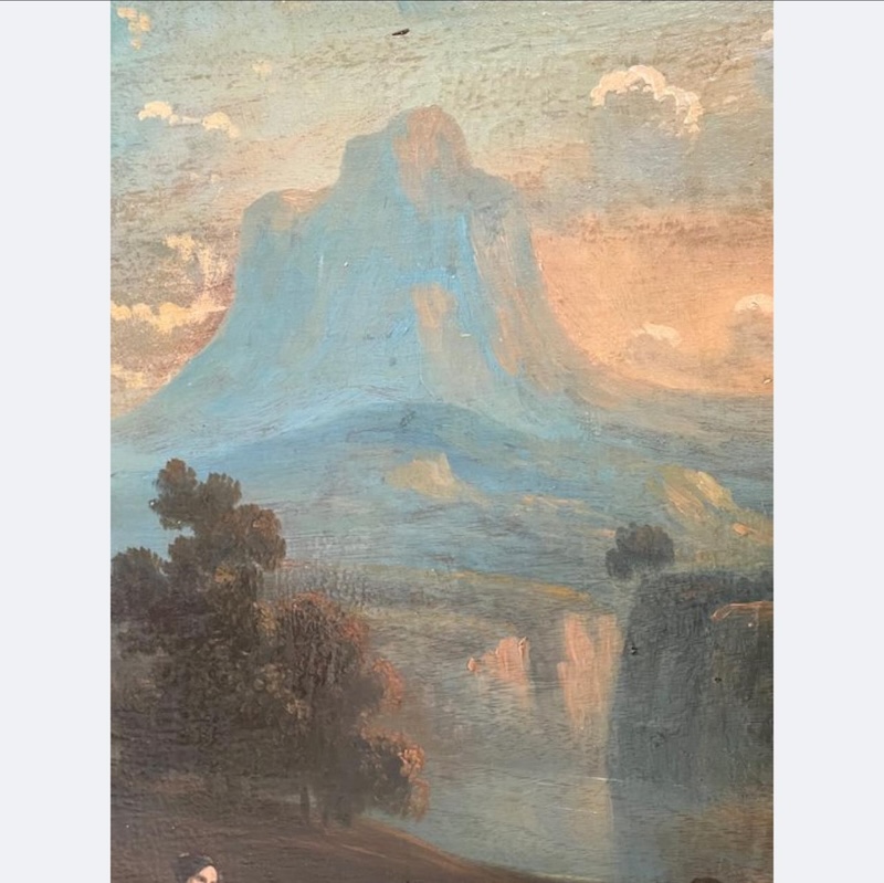 Dipinto scuola italiana (1788) olio su tavola - immagine 12