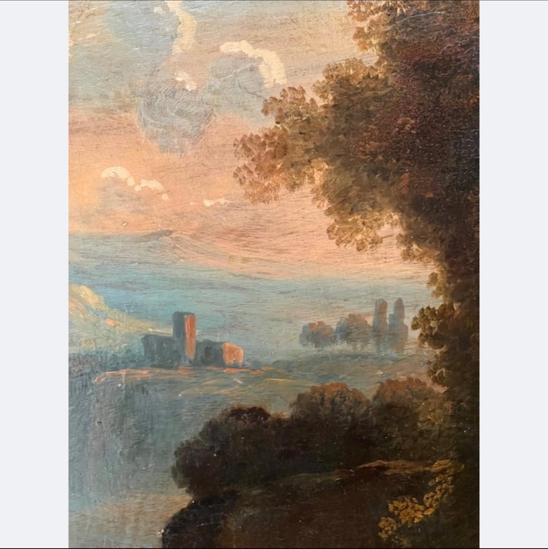 Dipinto scuola italiana (1788) olio su tavola - immagine 11
