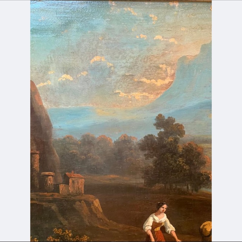 Dipinto scuola italiana (1788) olio su tavola - immagine 13