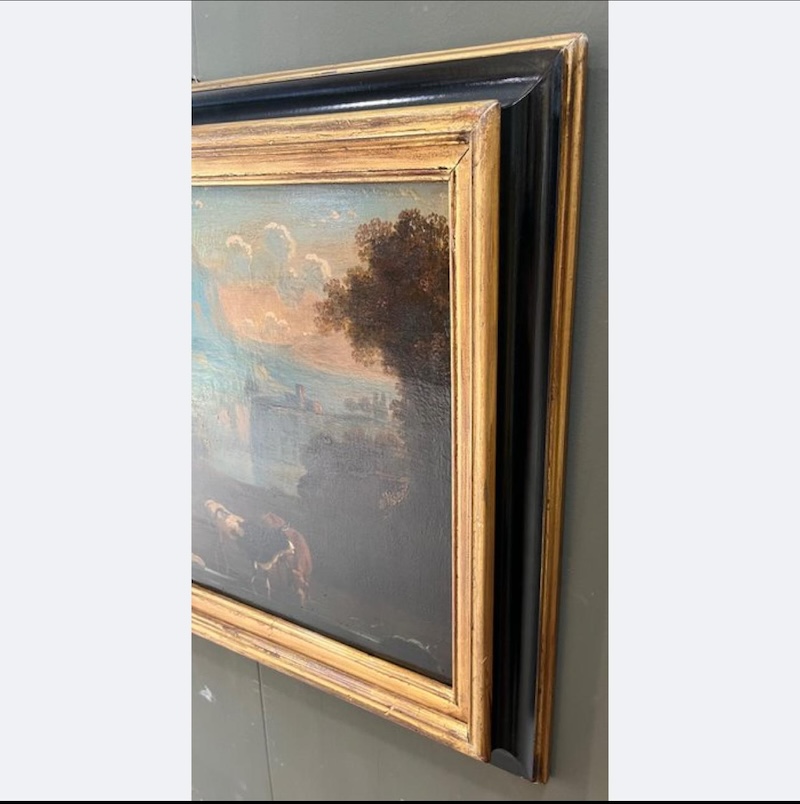 Dipinto scuola italiana (1788) olio su tavola - immagine 9