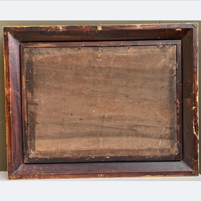 Dipinto scuola italiana (1788) olio su tavola - immagine 8