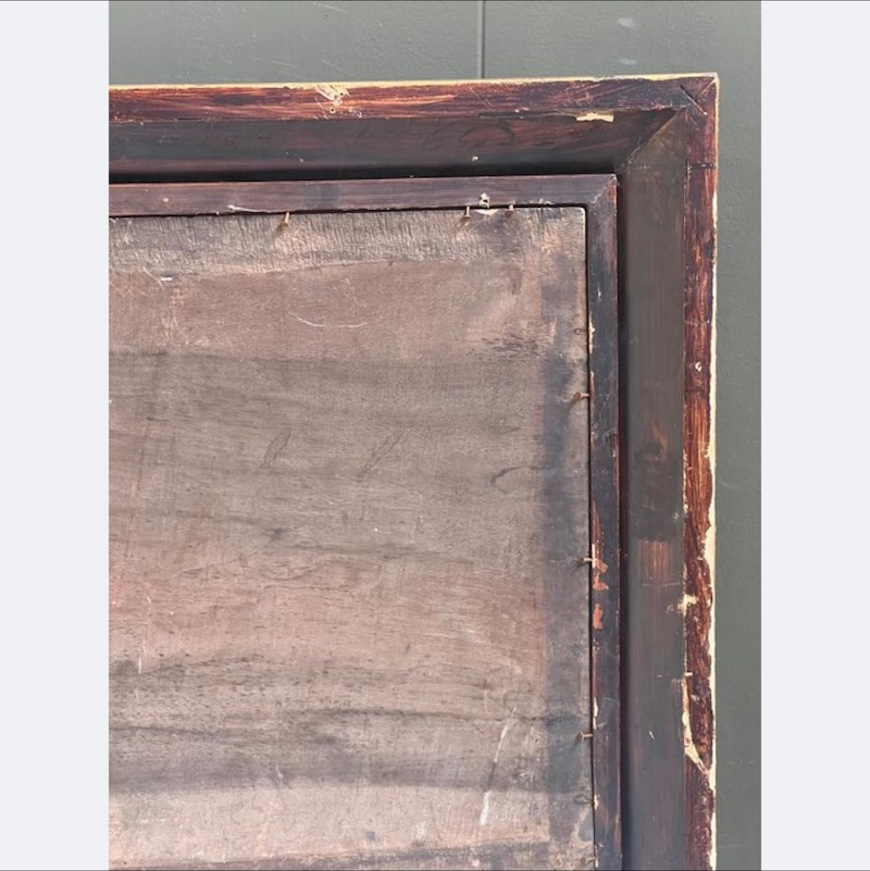 Dipinto scuola italiana (1788) olio su tavola - immagine 4