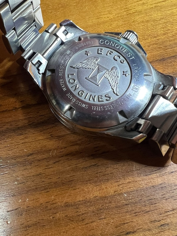 Orologio da polso maschile automatico Longines modello Conquest 41mm - immagine 3