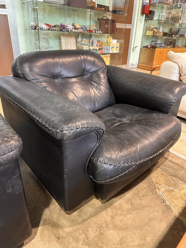 Coppia poltrone design De Sede DS101 - immagine 2