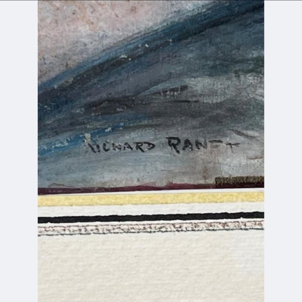 Ritratto a pastello Richard Ranft "Ritratto di dama" - immagine 2