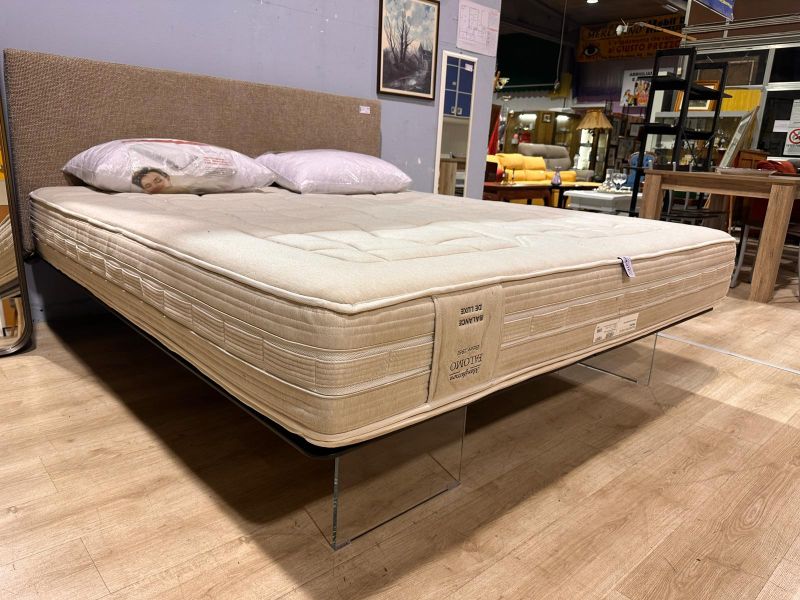 Letto matrimoniale LAGO Air con materasso Falomo Balance De Luxe - immagine 2