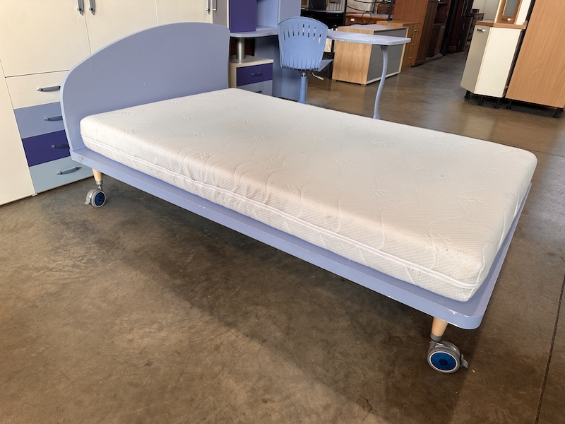 Cameretta Moretti Compact bianca azzurra - immagine 3