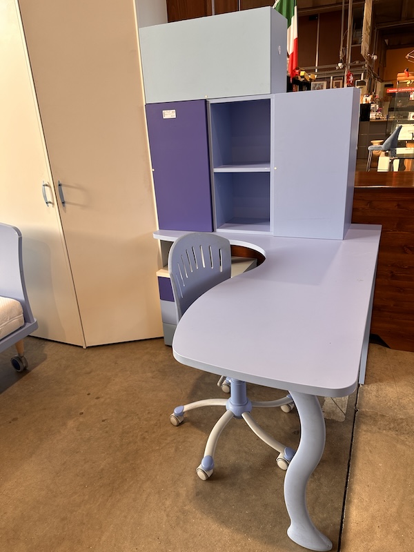 Cameretta Moretti Compact bianca azzurra - immagine 4