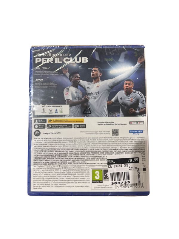 Gioco FC25 per PS5 nuovo - immagine 2