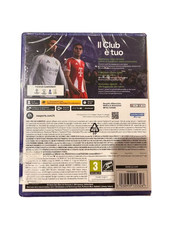 Gioco FC26 per PS5 nuovo - immagine 2