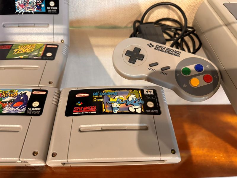 Consolle Super Nintendo con 7 giochi - immagine 4